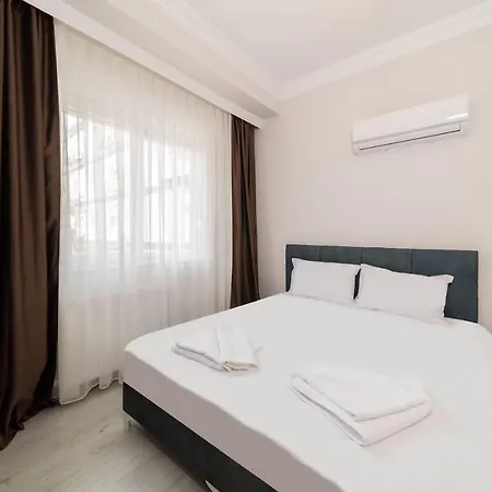 公寓 Cozy Flat With Balcony 15 Min Walking Distance To Beach In Muratpasa, Antalya 安塔利亚