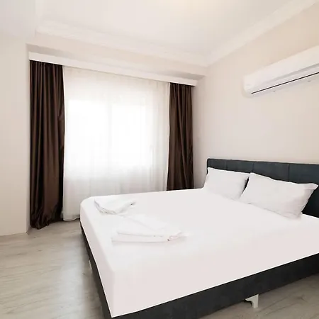 아파트 Cozy Flat With Balcony 15 Min Walking Distance To Beach In Muratpasa, Antalya *